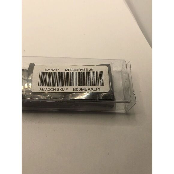 Hadley Roma Watch Band Replacement Parts Links Black In Box MB5177T PY42 - Picture 5 of 6